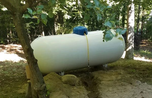 propane tanks installation